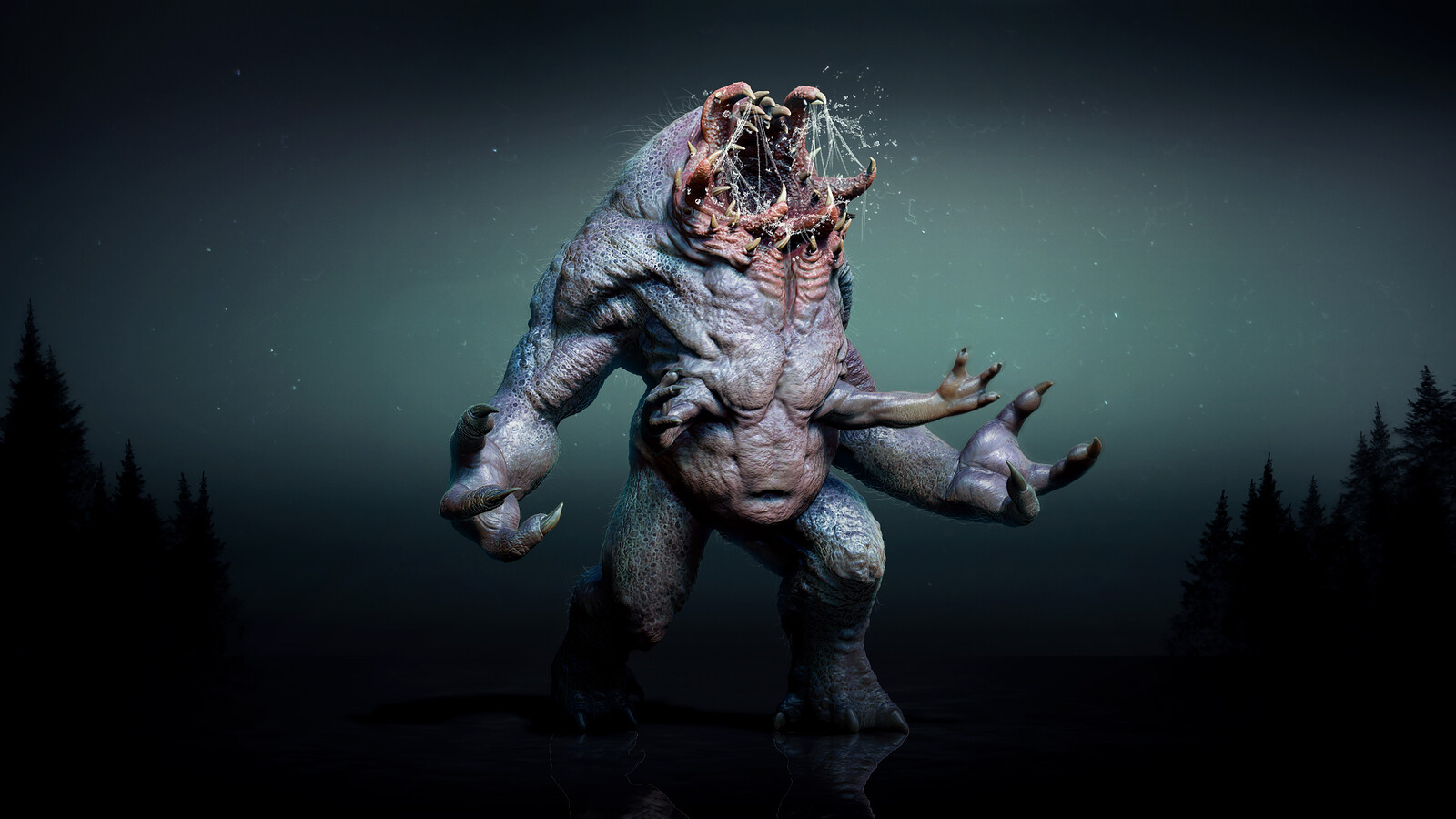 A Monster Emerges - 'Forest Dweller' Concept 
