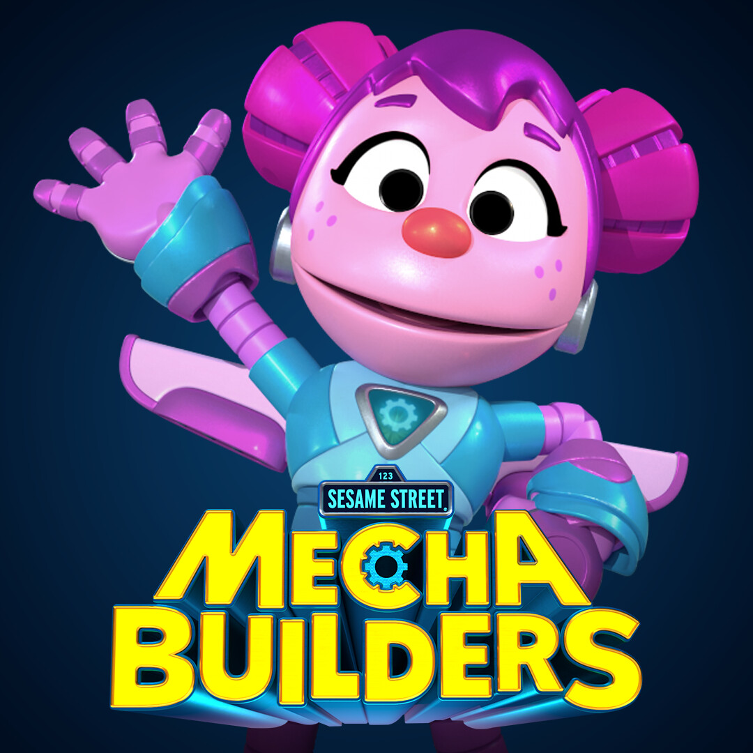Peter Mai - Sesame Street Mecha Builders - Abby Texturing