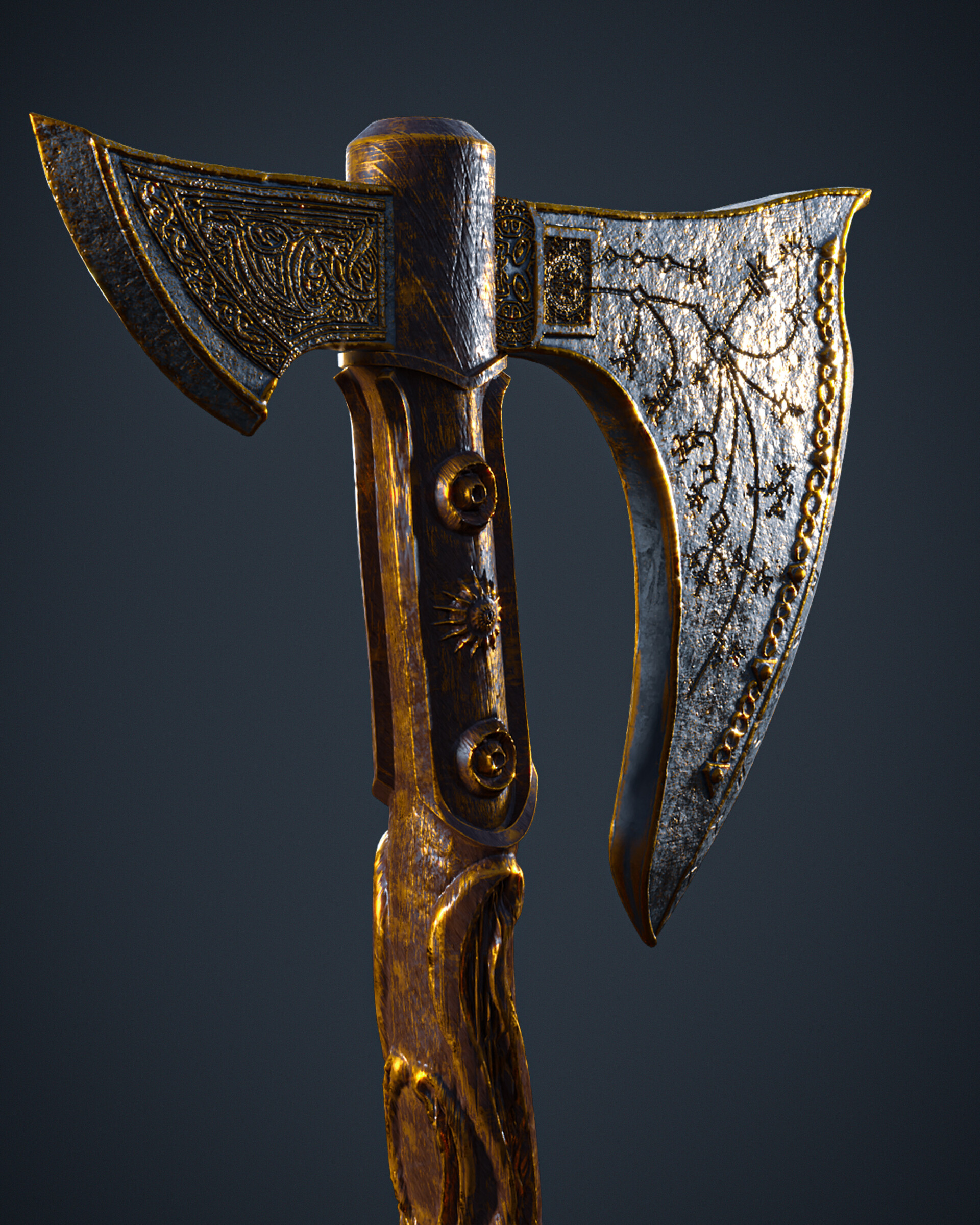 ArtStation - Leviathan Axe- GOD OF WAR FANART