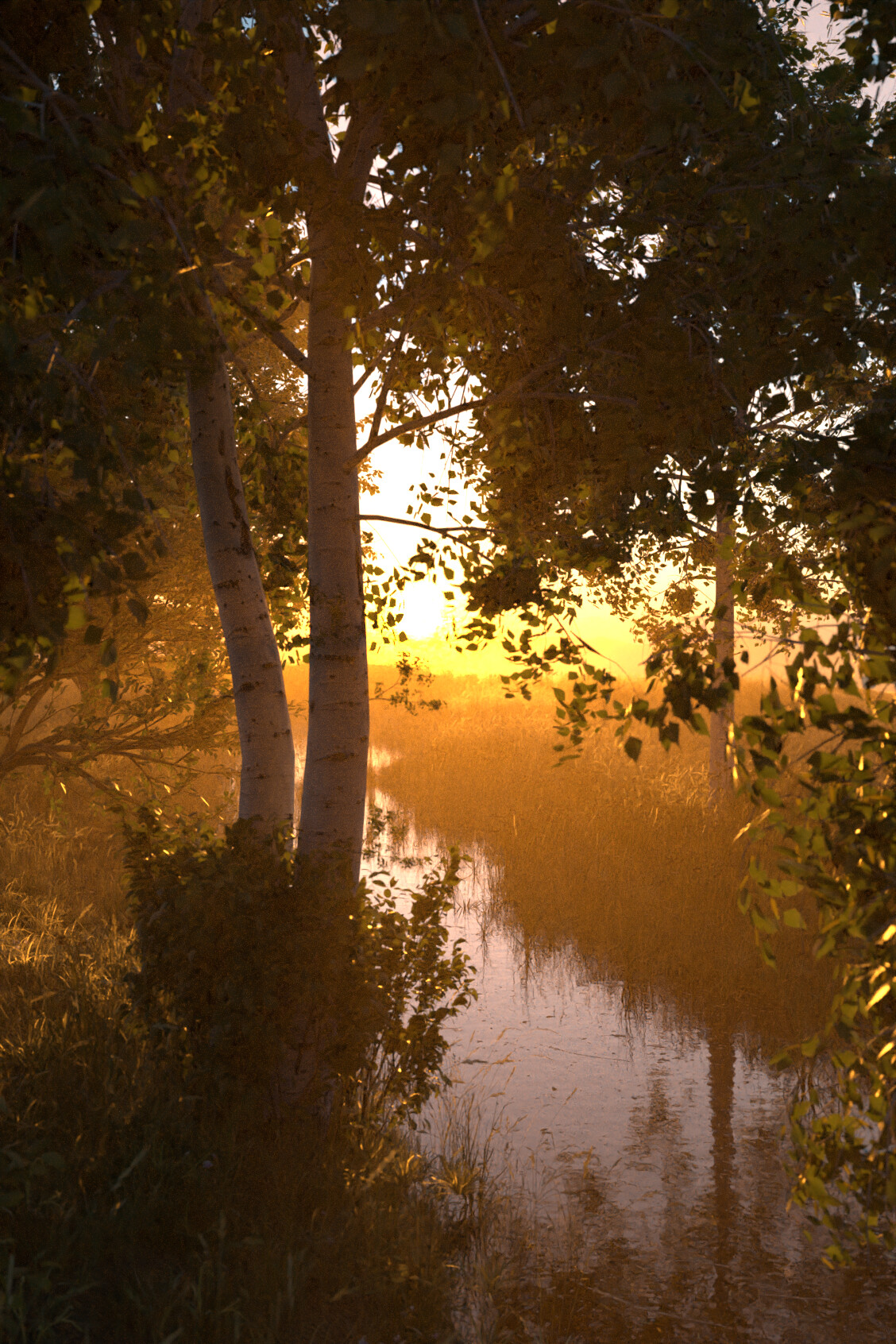 ArtStation The Morning Breeze