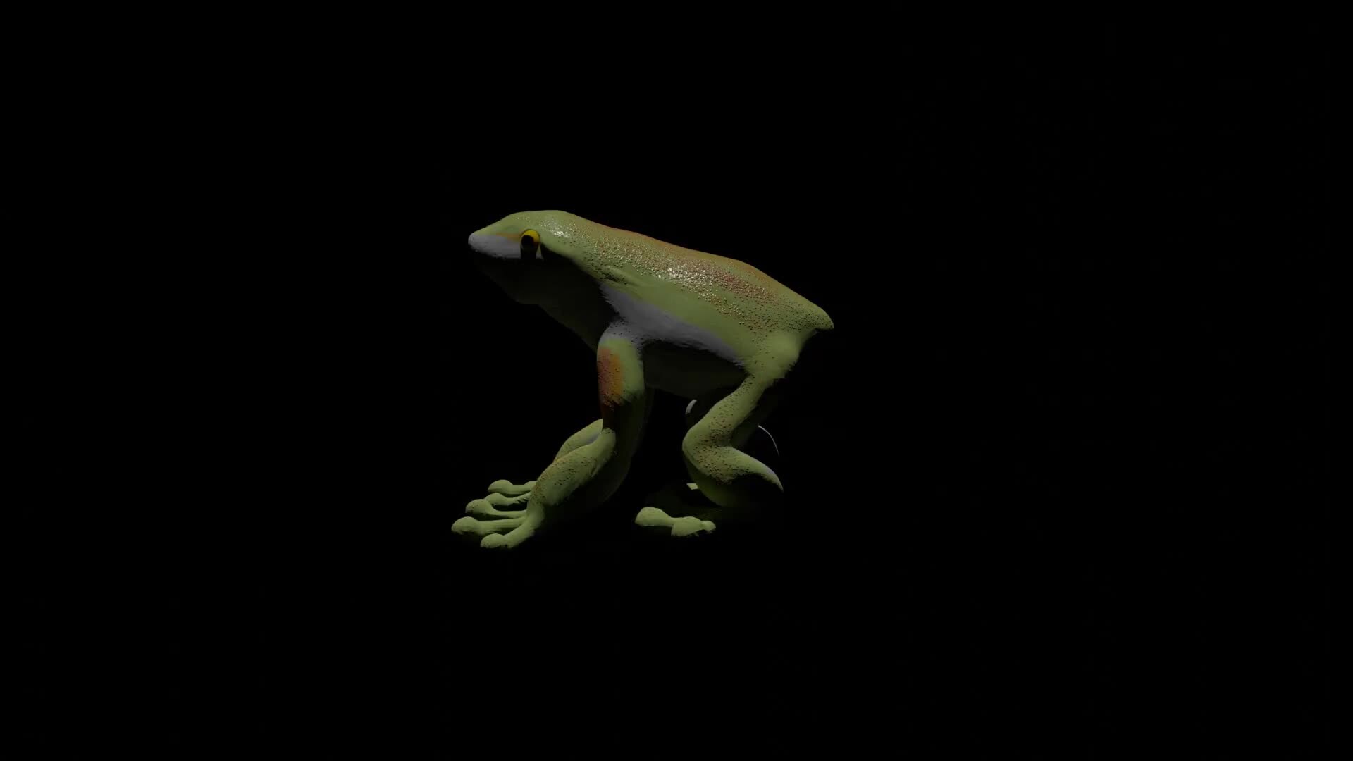 ArtStation Frog Jumping