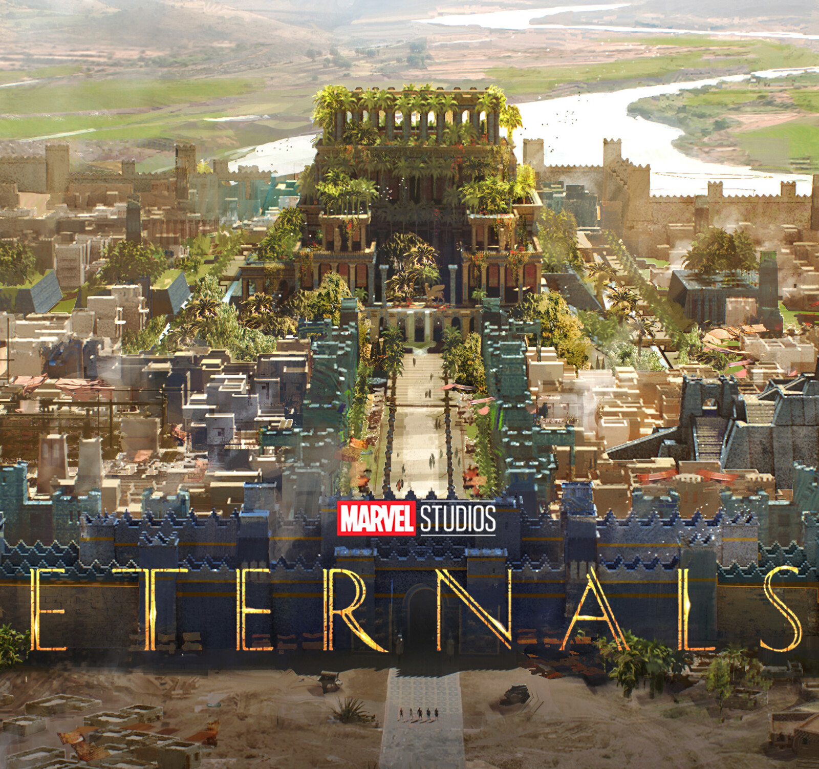 Marvel's Eternals Babylon visual development