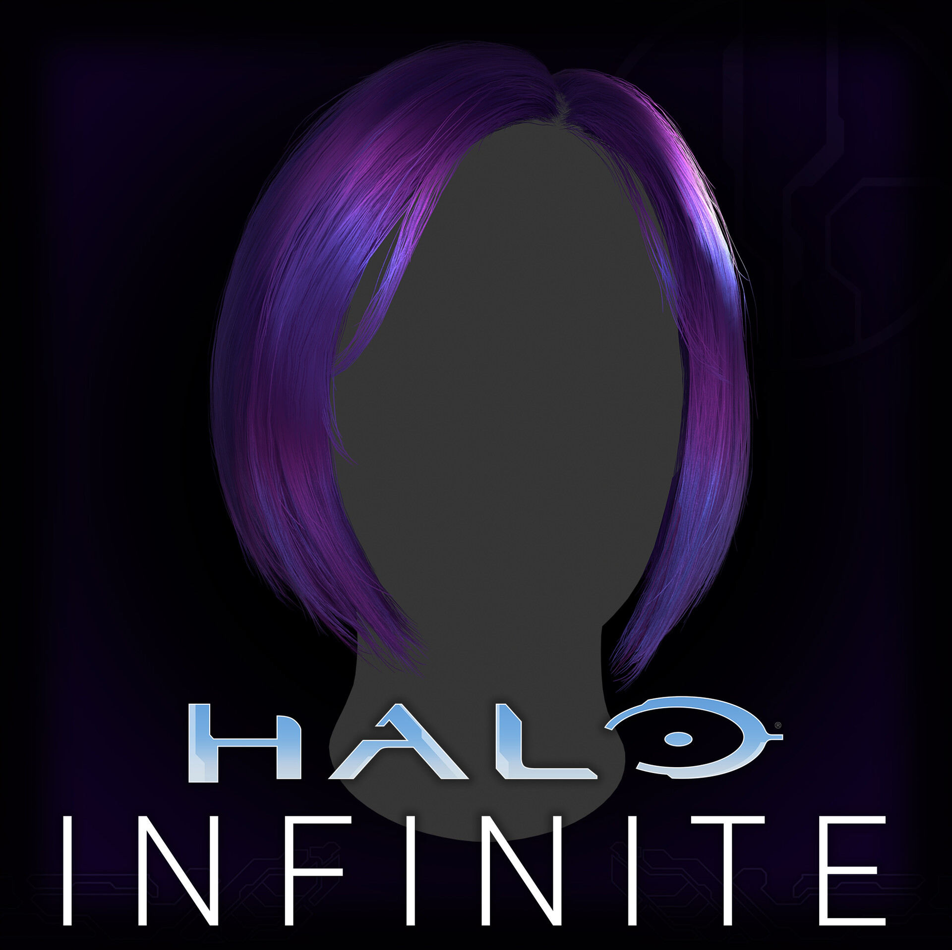 ArtStation - Halo Infinite: Rogue Cortana Hair