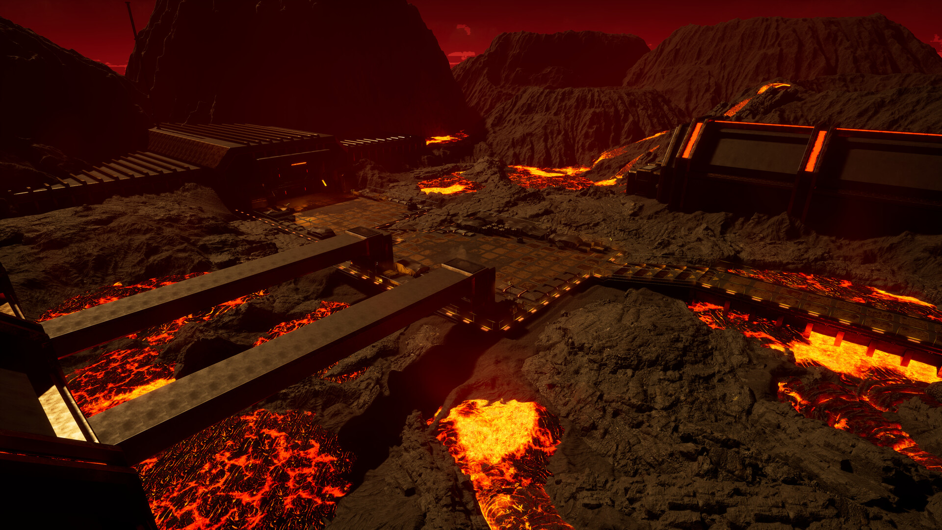 ArtStation - Volcanic Base. Unreal Engine 5