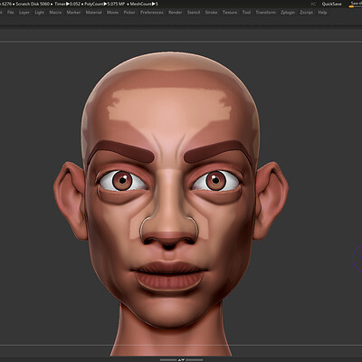Learn Sculpting in ZBrush - WIP