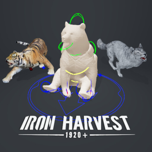 ArtStation Iron Harvest Animal Animations
