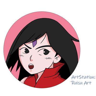 ArtStation - Sarada Uchiha in different anime artistic styles