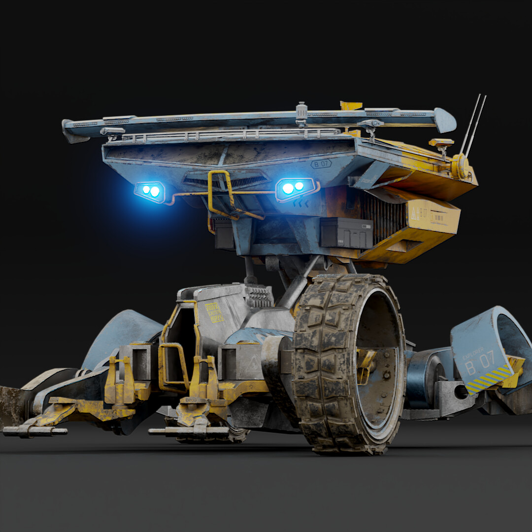 ArtStation - ROVER Project - B 07 BEETLE