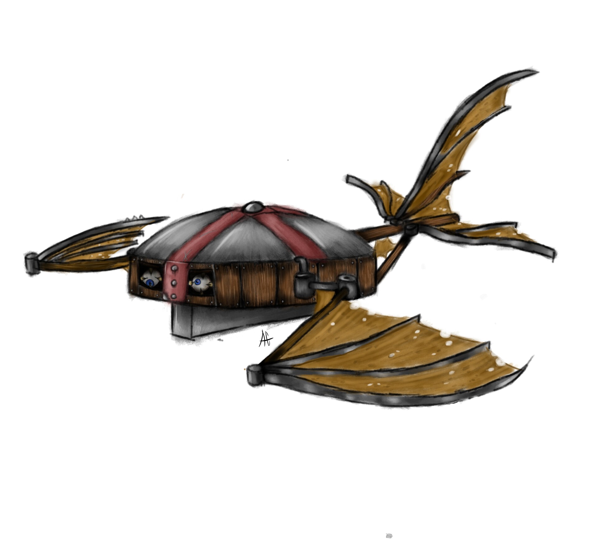 ArtStation Staffs Uni Art Test A Medieval Drone