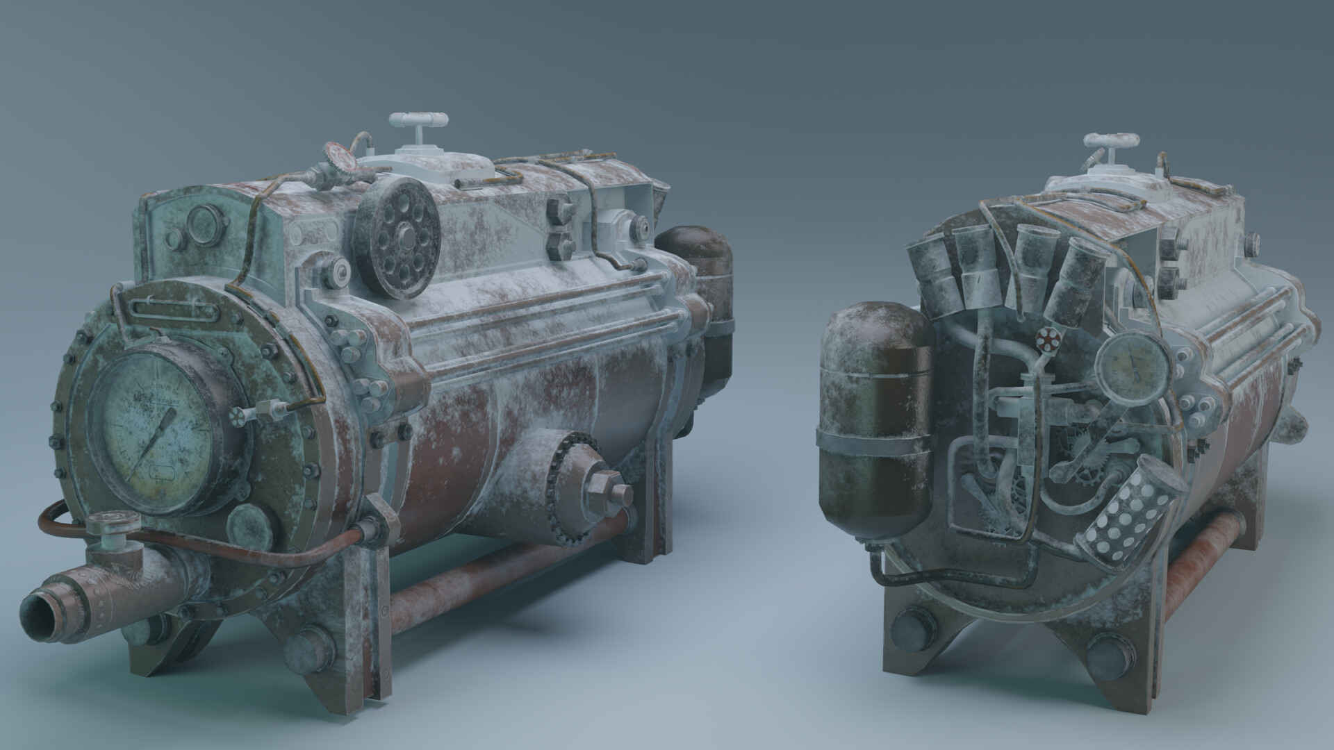 ArtStation - SteamPunk Pump