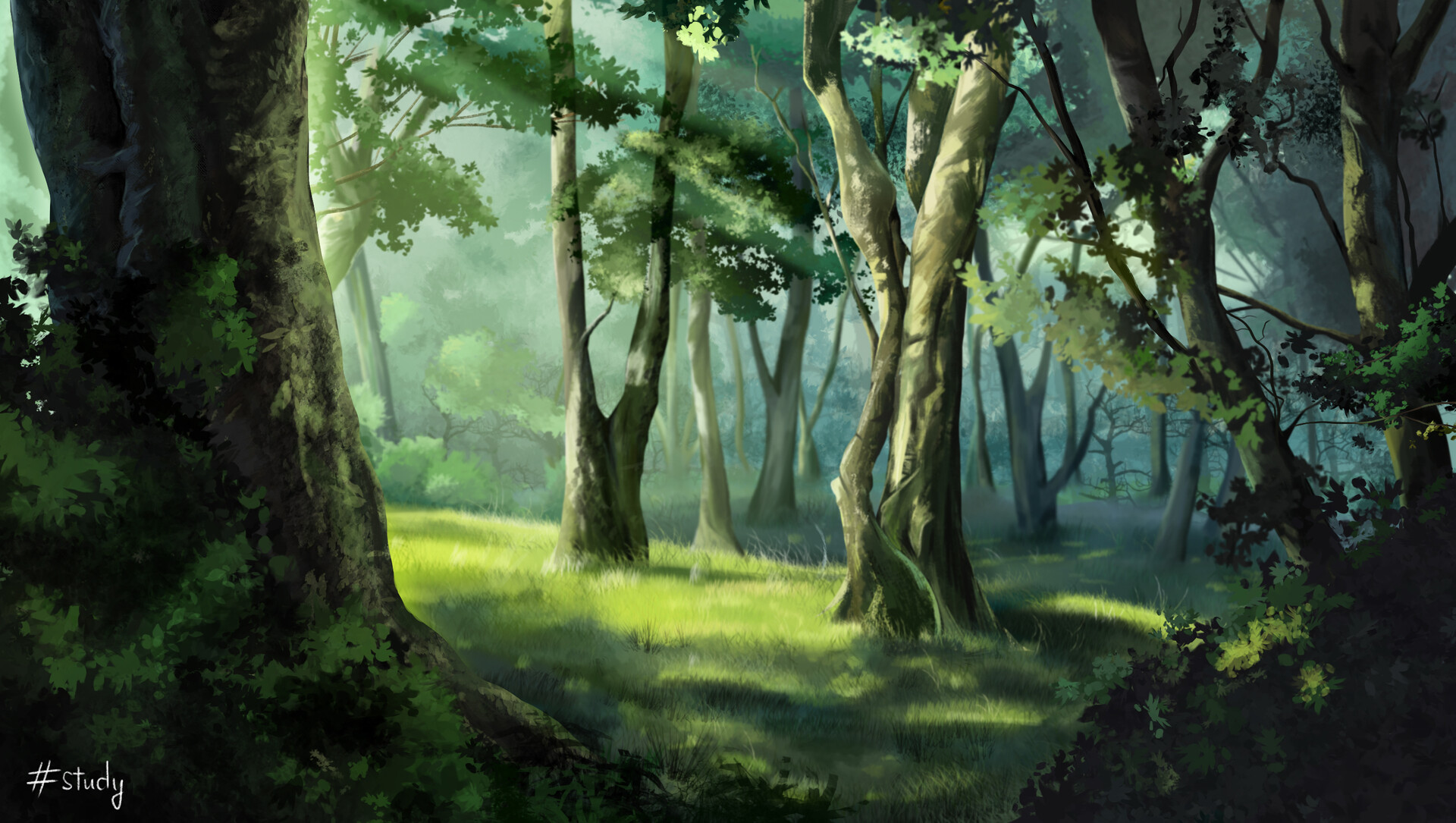 ArtStation - Study: Forest