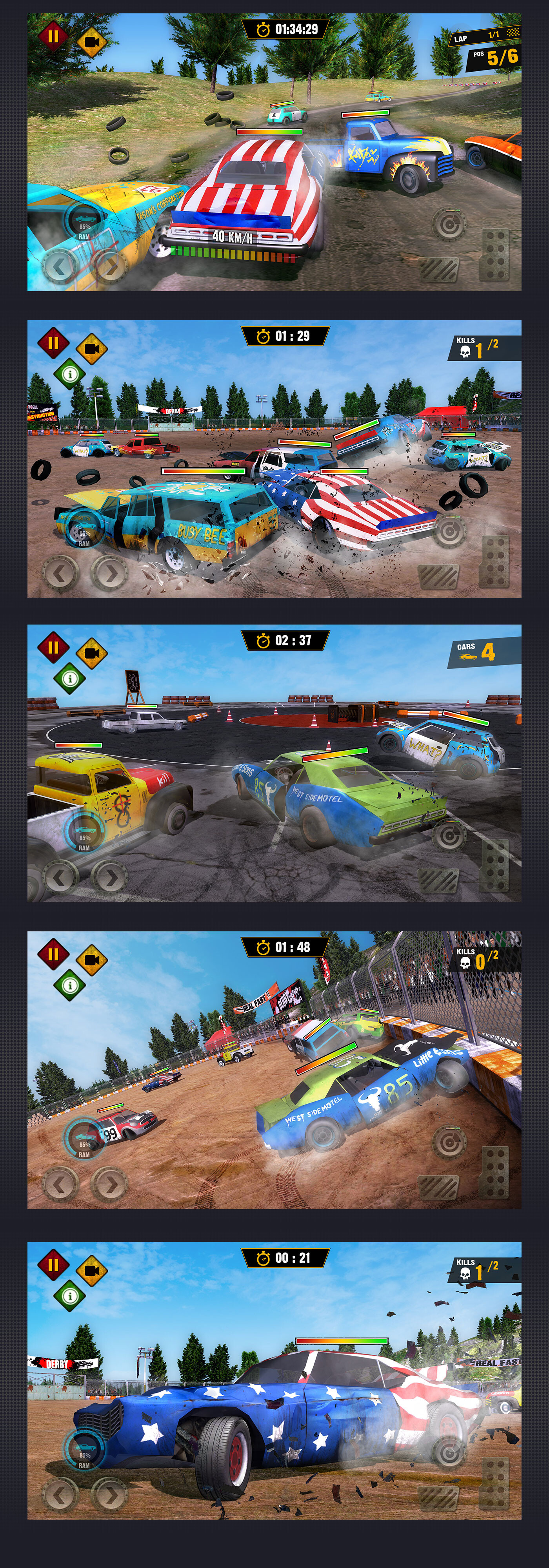 ArtStation - Demolition Derby 2019