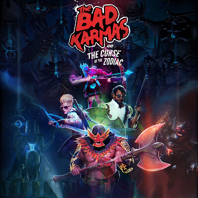 The Bad Karmas - Cover Poster