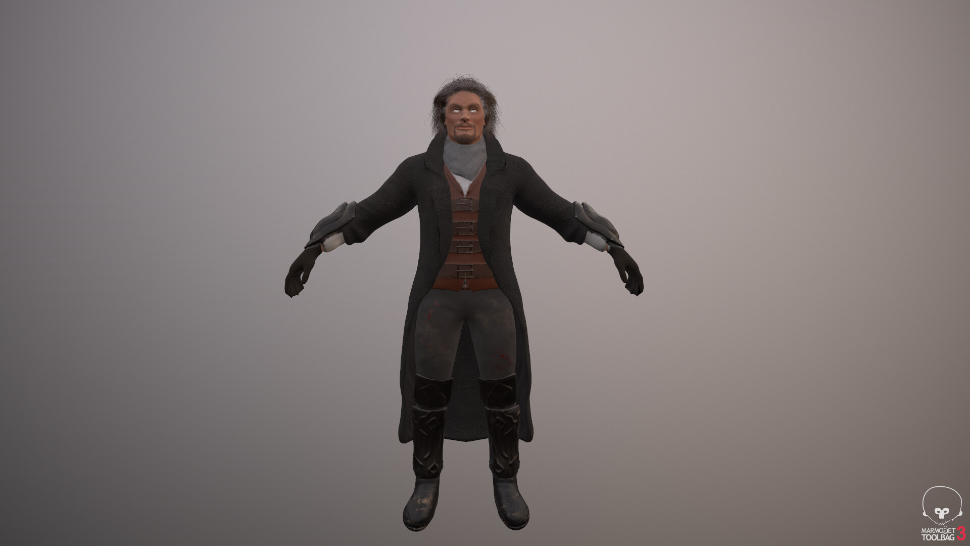 ArtStation BloodBorne Style Protagonist   Joshua Sanderson Joshua Sanderson Screenshot009 