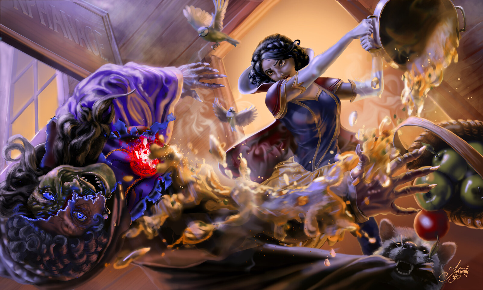 What if Snow White was a superhero?