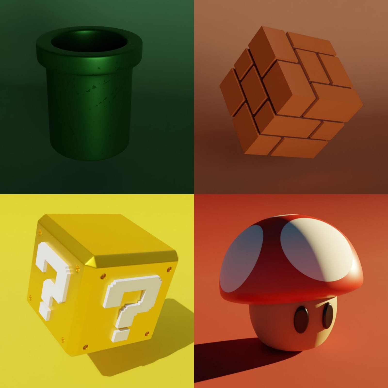 ArtStation - Mario Bros Assets