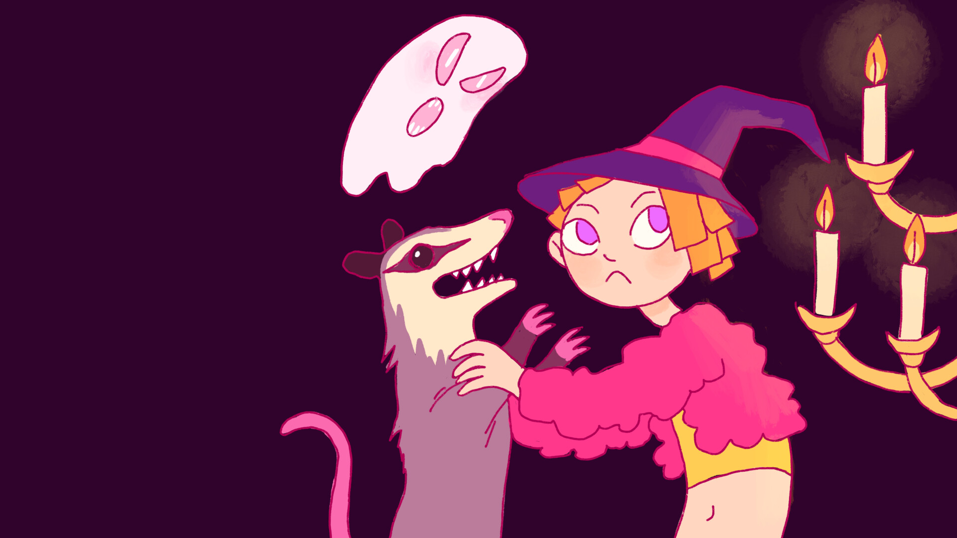 ArtStation - Jay and the ghost visual novel