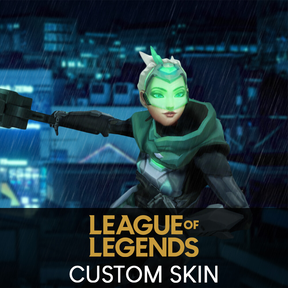 ArtStation - Pulsefire Zed [League of Legends Custom Skin]