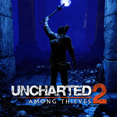 Uncharted 2: Among Thieves PlayStation 3 Box Art Cover by mark_inou