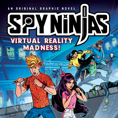  Spy Ninjas Official Graphic Novel: Virtual Reality Madness