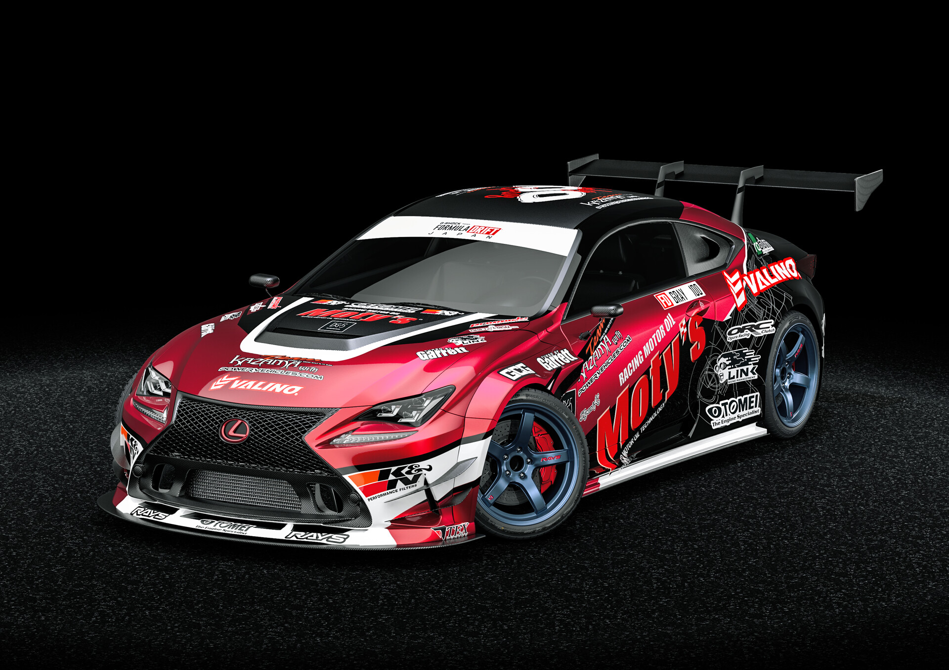 ArtStation - Lexus RC Formula Drift Japan racecar