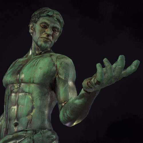ArtStation Weeping Statue