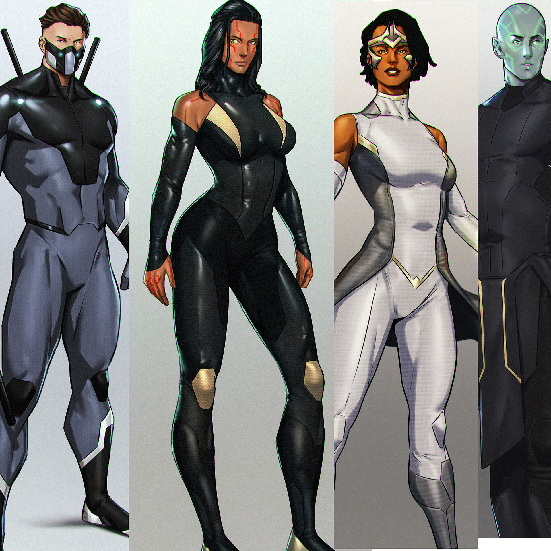 ArtStation - Starforce Characrer Concepts