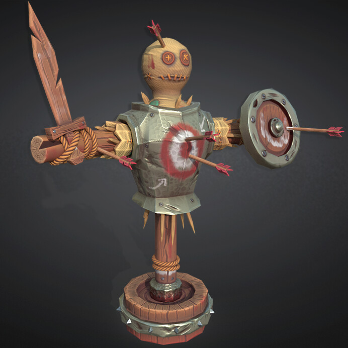 Artstation Stylized Training Dummy