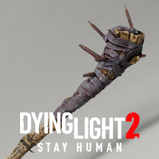 Artstation - Dying Light 2 Stay Human - Caveman Weapon