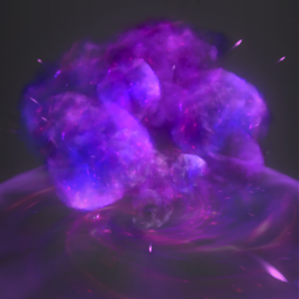 ArtStation - Nebula Explosion - Unity Realtime VFX