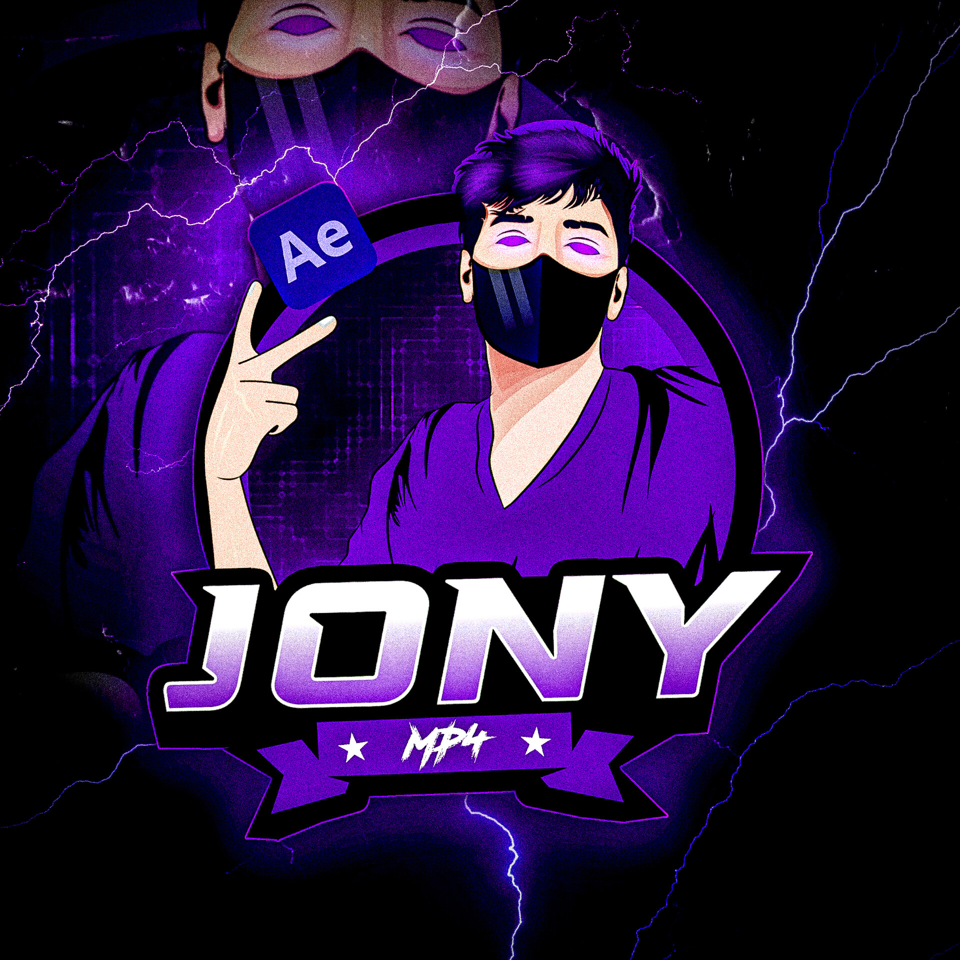 ArtStation - Jony MP4 Logo