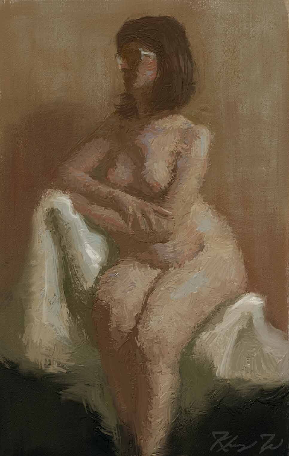 Female Figure Painting 02