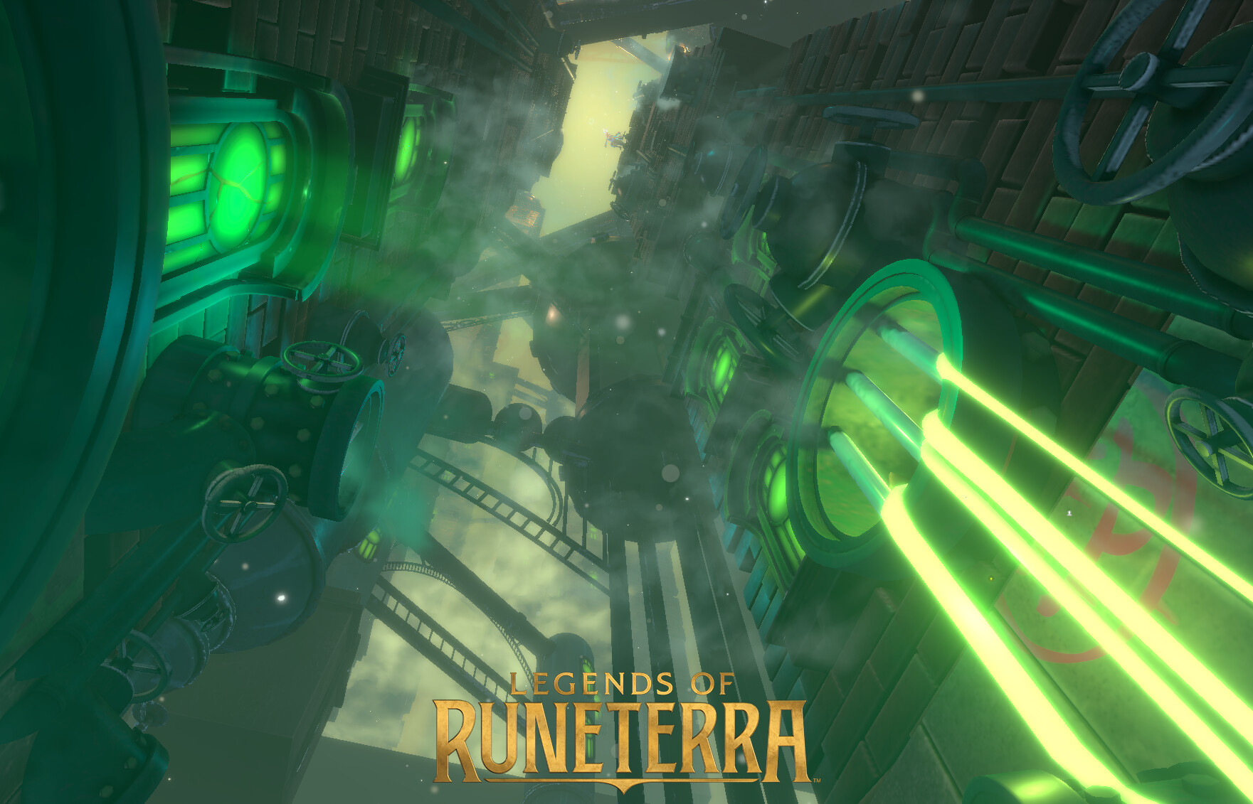 ArtStation - Legends of Runeterra - Ekko Level Up Environment