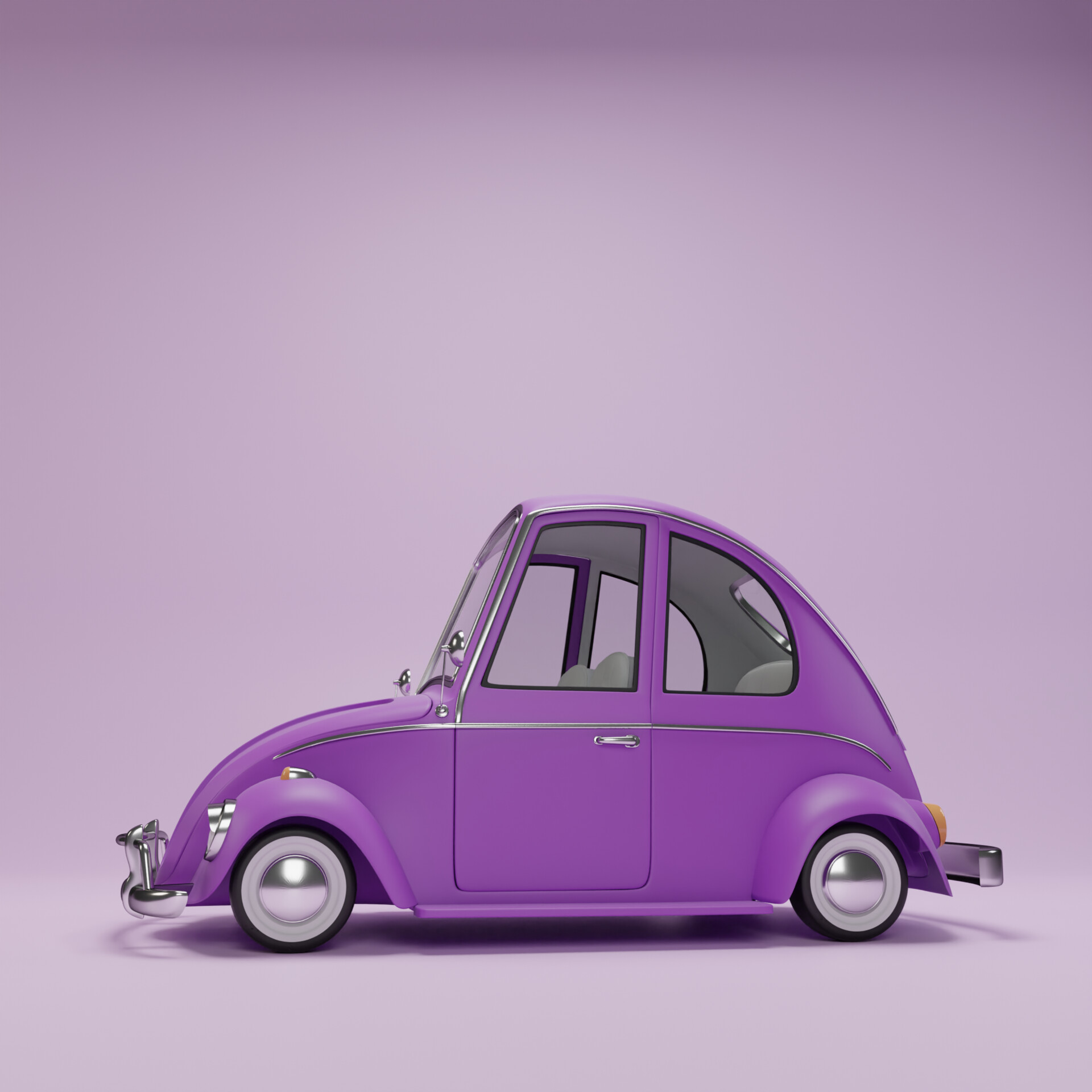 ArtStation VW Beetle Cartoon