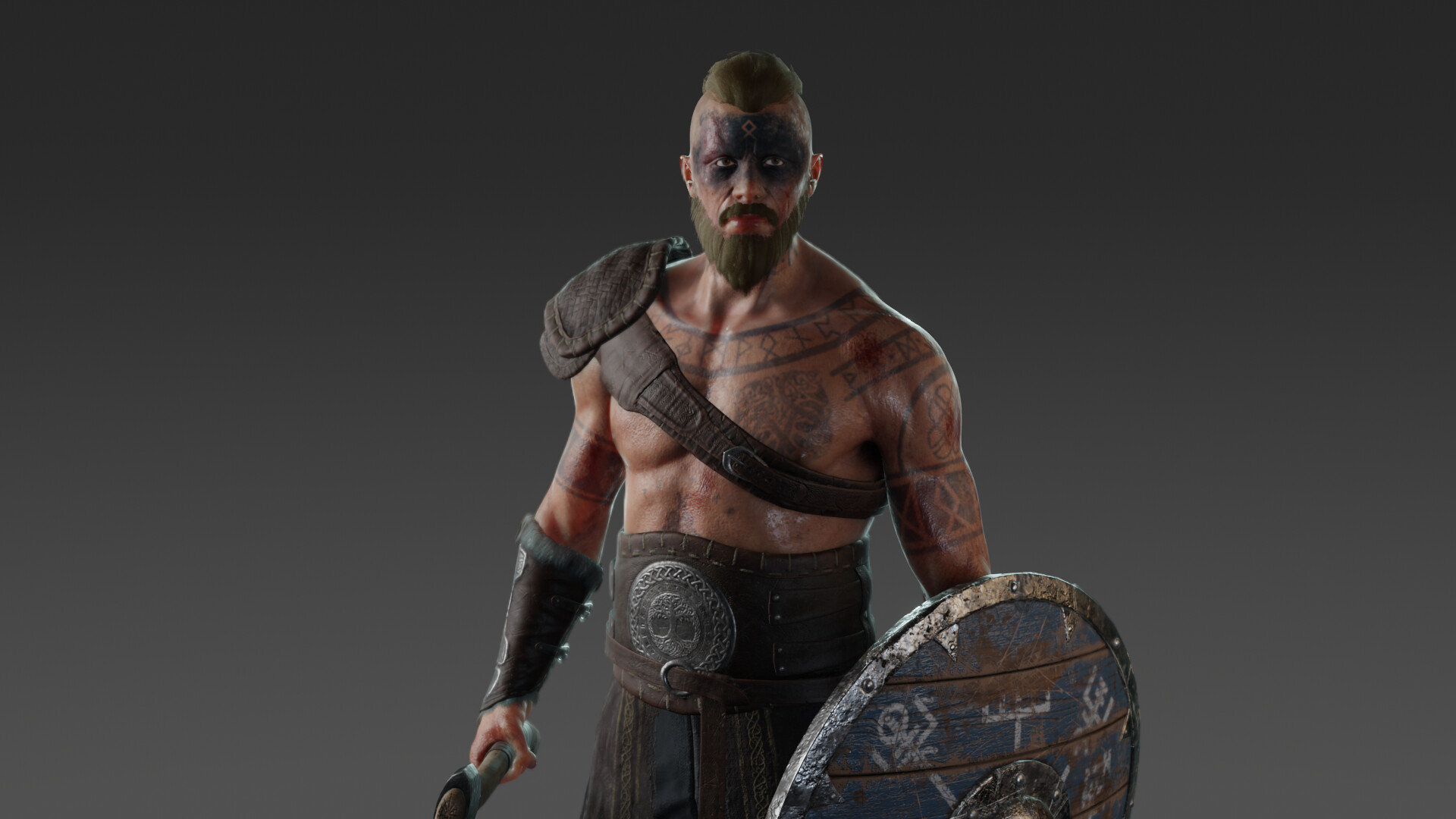 ArtStation - Norse warrior - Real-time