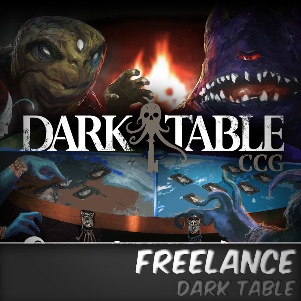 ArtStation Dark Table CCG