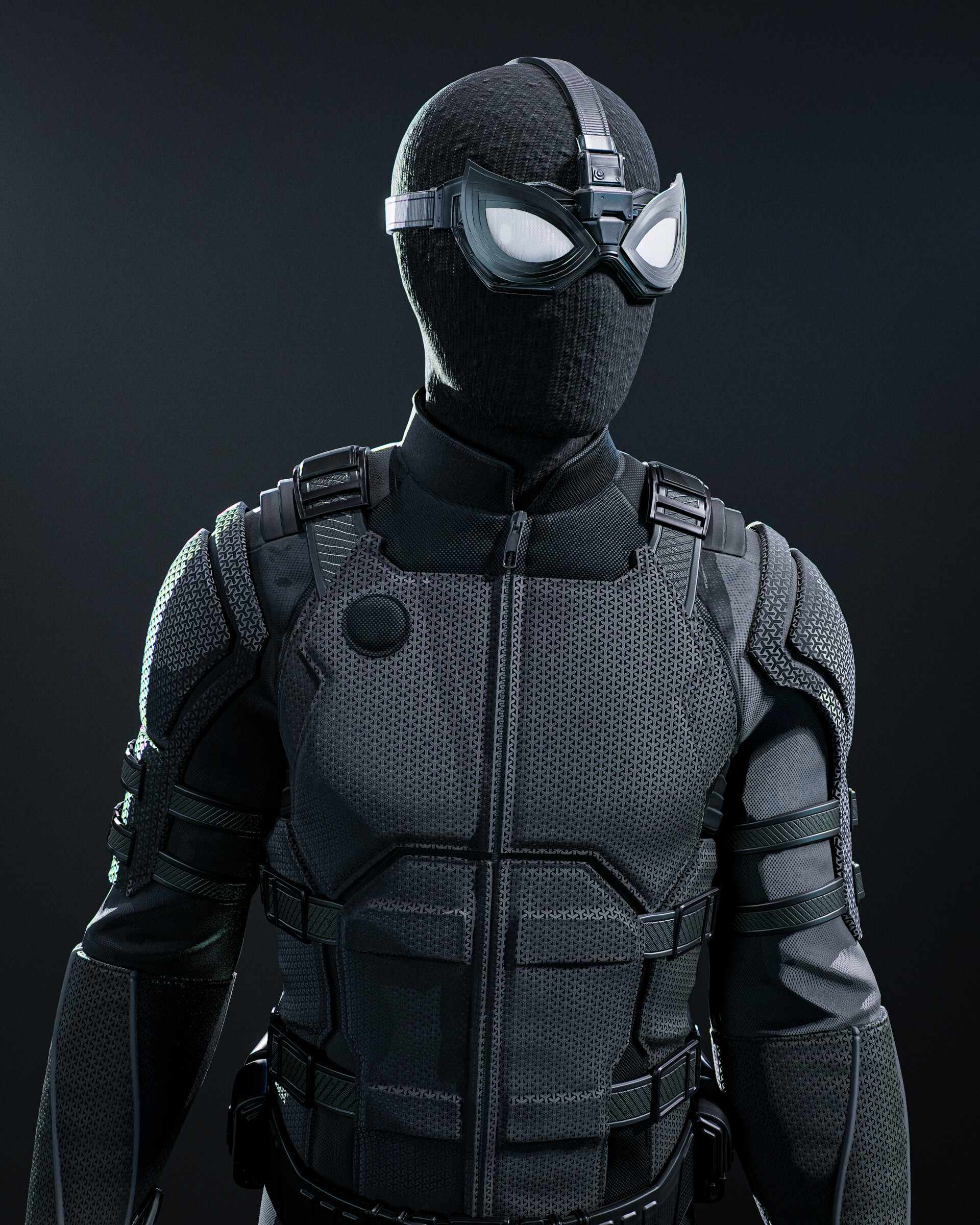 ArtStation - Spiderman - Stealth Suit