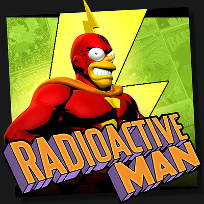 Radioactive Man - Sculpt