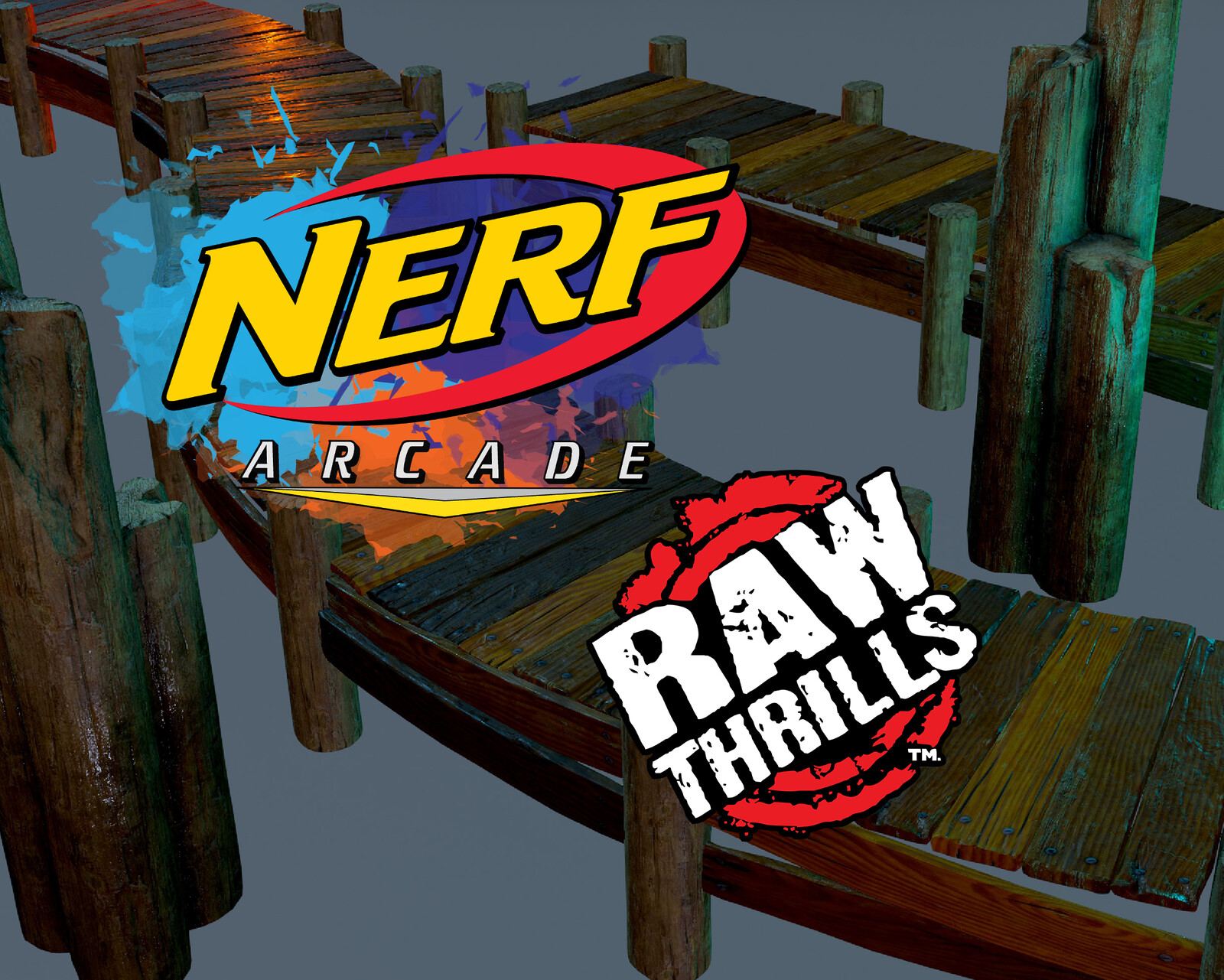 Nerf Arcade Lagoon Props 2