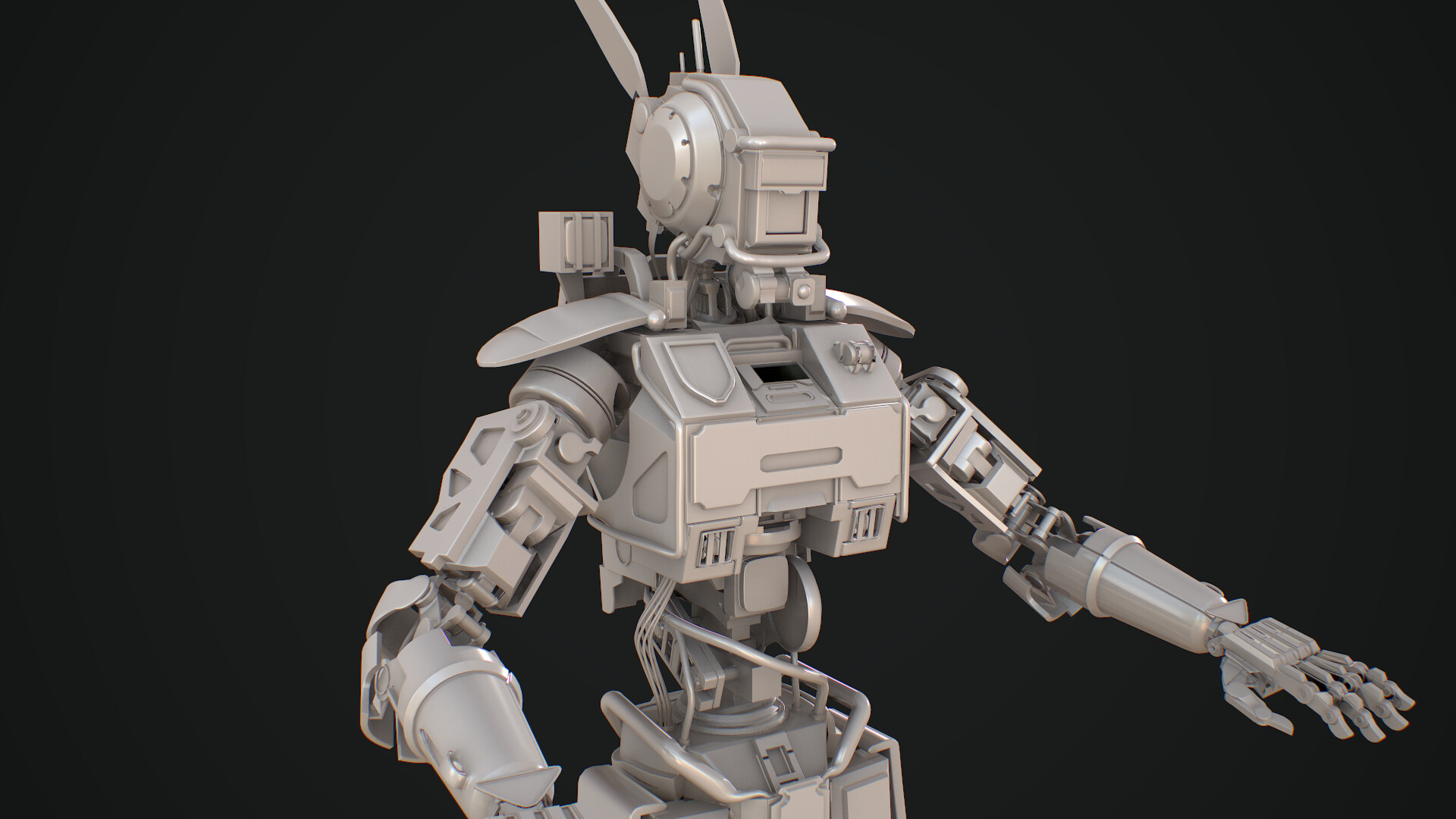 ArtStation - Chappie High Poly