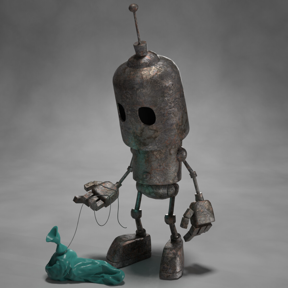 ArtStation - Running robot animation