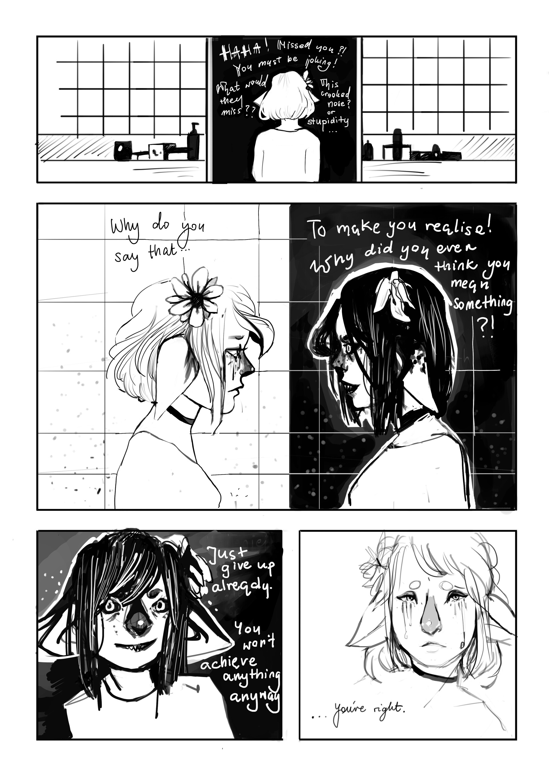 ArtStation Toxic friendship Comic