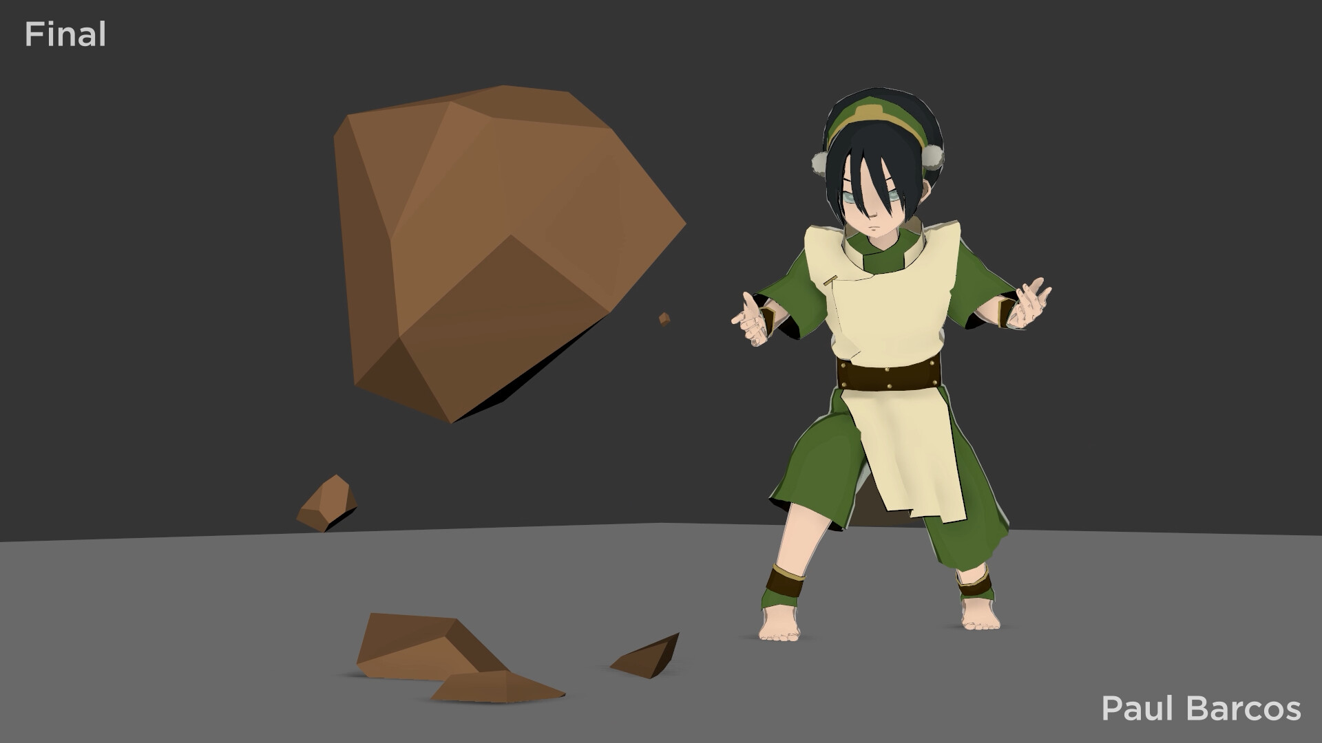 ArtStation - Toph Earthbending