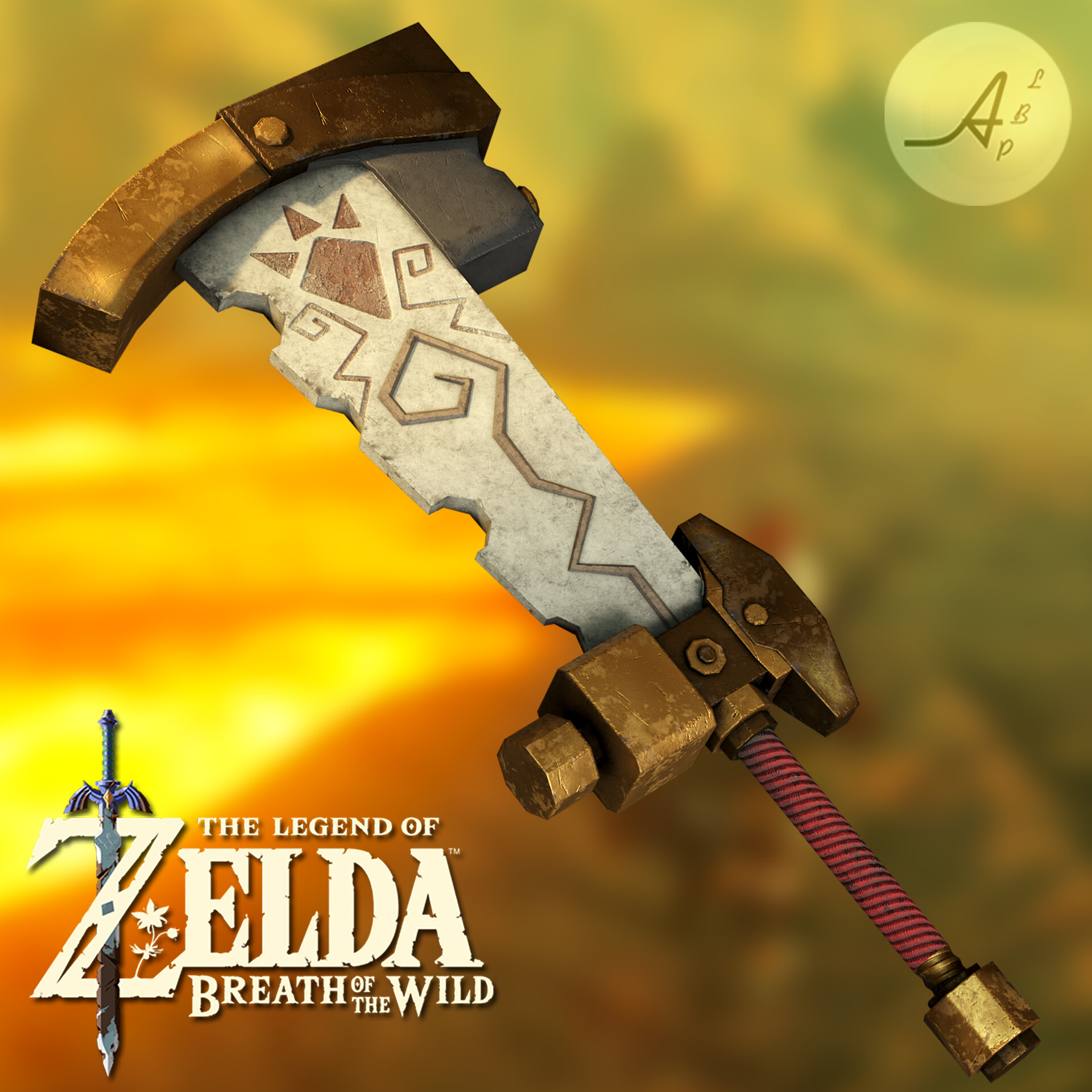 ArtStation - Master Sword - The Legend of Zelda : Breath of the Wild  (Fanart)
