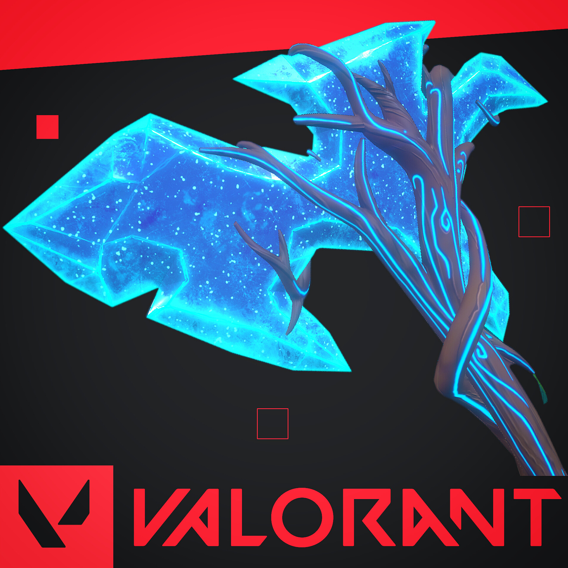 ArtStation - VALORANT: Gaia's Vengeance Axe (Fan Art)