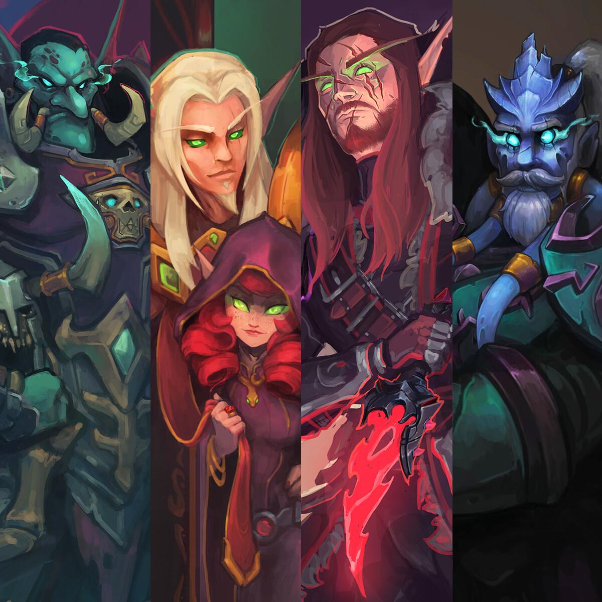 ArtStation - World of Warcraft: Character Commissions