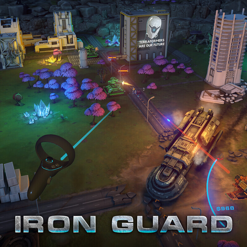 ArtStation IRON GUARD VR screenshots