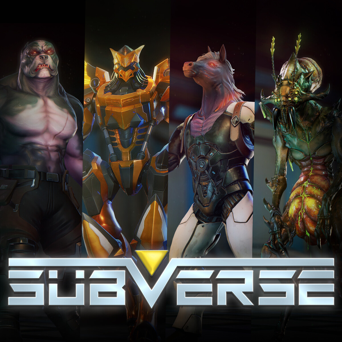 ArtStation - Subverse - Monsters Showcase