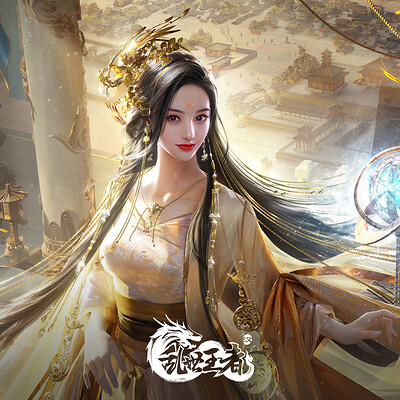 魏紫熙 人物圖 美人无双》立绘系列, taozi rong