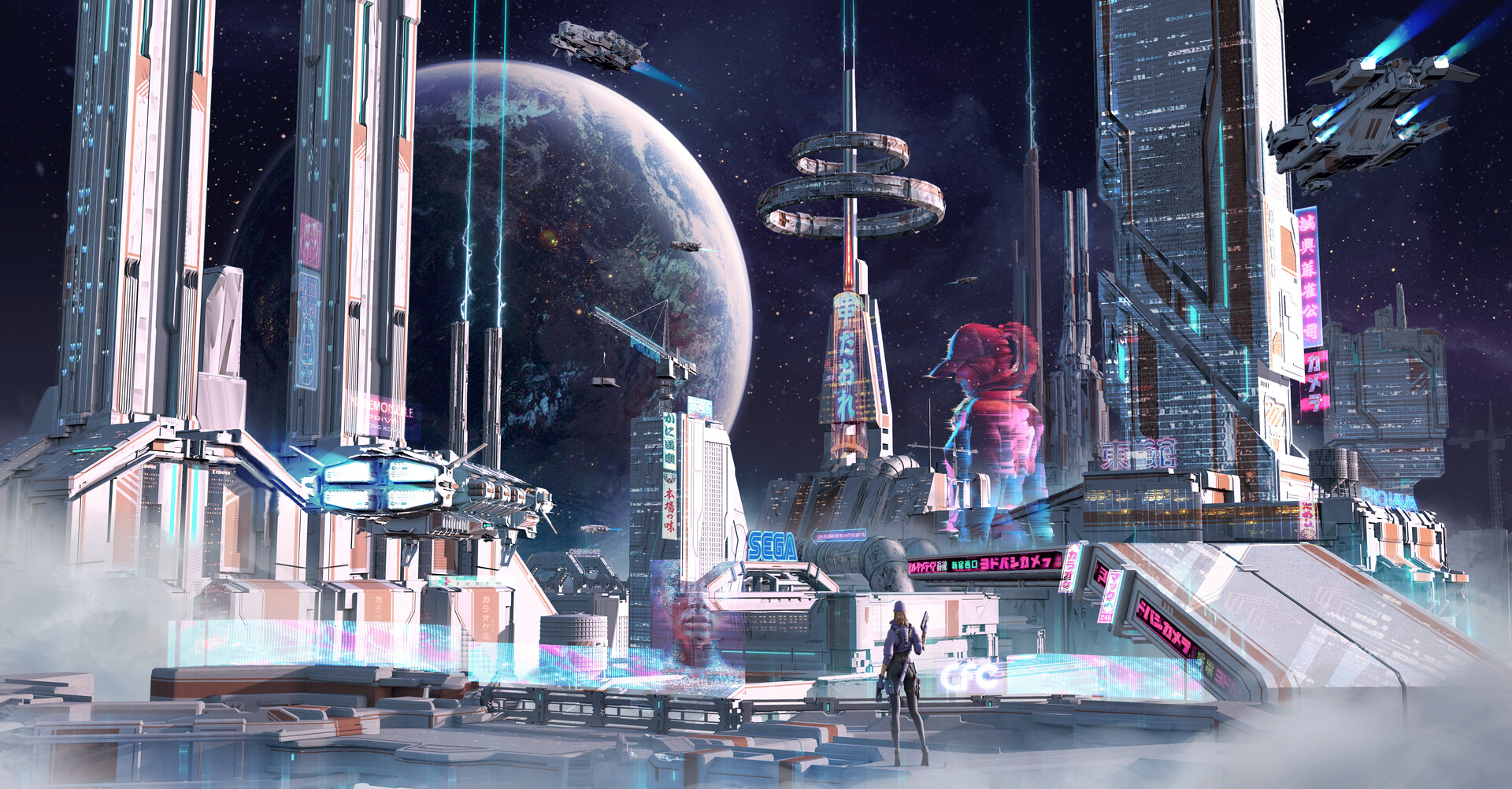 ArtStation - Space City